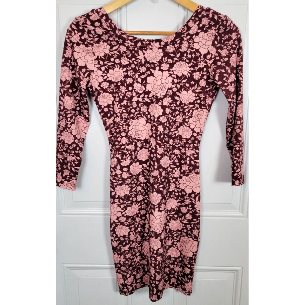 NWT Novella Royale Floral Bodycon Mini Dress Size XS
